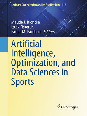cover image of Artificial Intelligence, Optimization, and Data Sciences in Sports